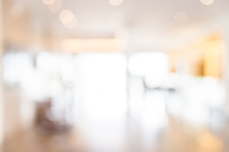 Abstract blur hotel lobby backgroundの写真素材