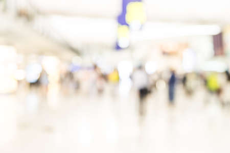 Abstract blur hong kong airport backgroundの写真素材