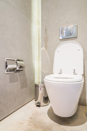 Beautiful luxury bathroom and toiley interiorの写真素材