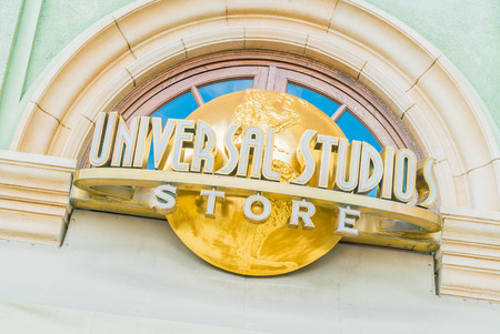 Osaka, Japan - December 1:  The theme park attractions based on the film industry at Universal Studios Theme Park in Osaka, Japan on December 1, 2015.のeditorial素材