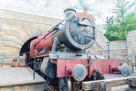 Osaka, Japan - December 1:  The theme park attractions based on the film industry at Universal...