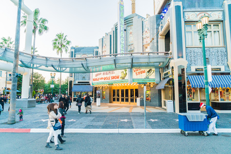 Osaka, Japan - December 1:  The theme park attractions based on the film industry at Universal Studios Theme Park in Osaka, Japan on December 1, 2015.のeditorial素材
