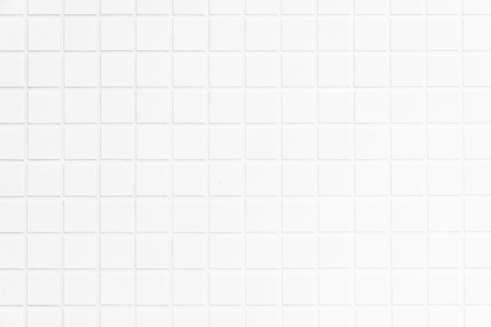 White tiles wall textures for backgroundの写真素材