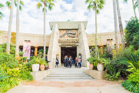Osaka, Japan - December 1:  The theme park attractions based on the film industry at Universal Studios Theme Park in Osaka, Japan on December 1, 2015.のeditorial素材