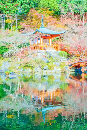 Beautiful Daigoji Temple in Kyoto Japanのeditorial素材