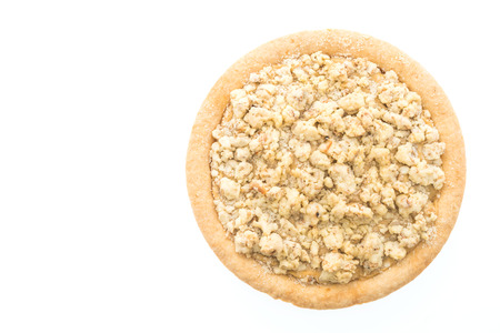 Pie Apple isolated on white backgroundの写真素材