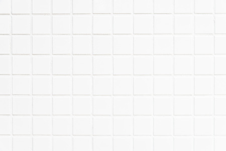 White tiles wall textures for backgroundの写真素材