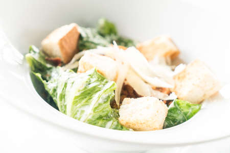 Caesar salad Healthy food style - Selective focus pointの写真素材