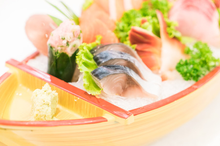 Raw fresh Sashimi japanese food style - selective focus pointの写真素材