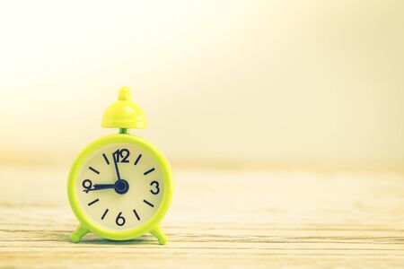 Classic Alarm Clock - Vintage filter processing style