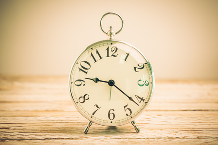 Vintage Classic Alarm clock - Vintage filter processing style