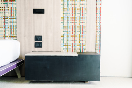 Beautiful luxury Decoration in living room interiorの写真素材