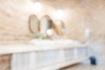 Abstract blur bathroom and toilet room interior backgroundの写真素材
