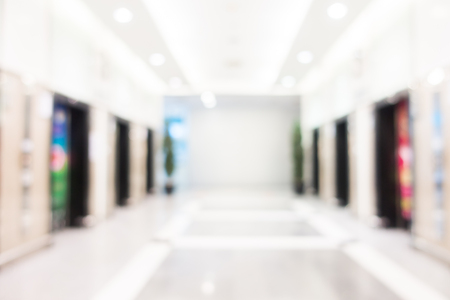Abstract blur shopping mall interior for backgroundの写真素材