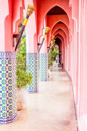 Beautiful Architecture and lantern light lamp with morocco style - Vintage Filter