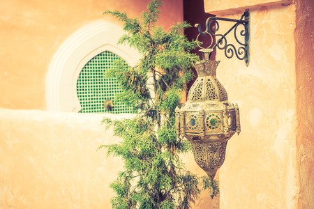 Lantern light lamps morocco style decoration - Vintage Filterの写真素材
