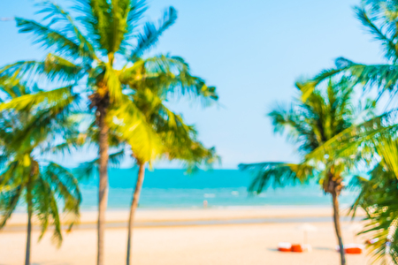 Abstract blur beautiful luxury swimming pool in hotel pool resortの写真素材