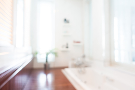 Abstract blur bathroom interior for backgroundの写真素材