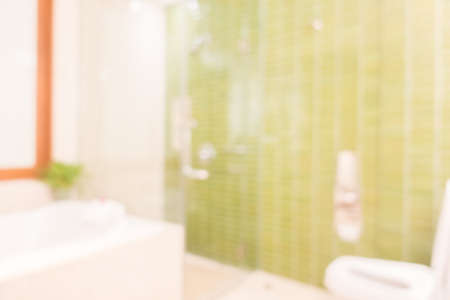 Abstract blur bathroom interior for backgroundの写真素材