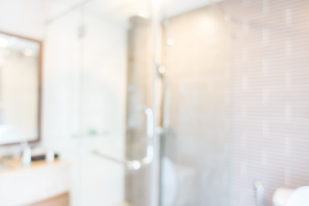 Abstract blur bathroom interior for backgroundの写真素材