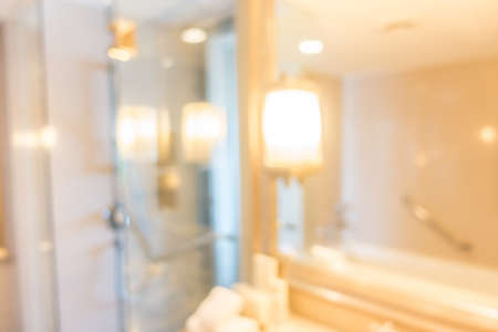Abstract blur bathroom interior for backgroundの写真素材