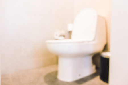 Abstract blur beautiful luxury bathroom and toilet interior for backgroundの写真素材