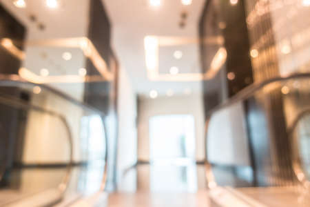 Abstract blur hotel lobby interior for backgroundの写真素材