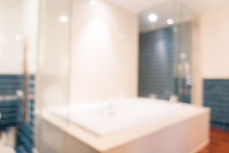 Abstract blur toilet room interior for backgroundの写真素材