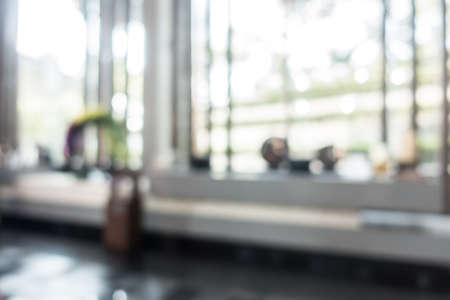 Abstract blur hotel lobby interior for backgroundの写真素材