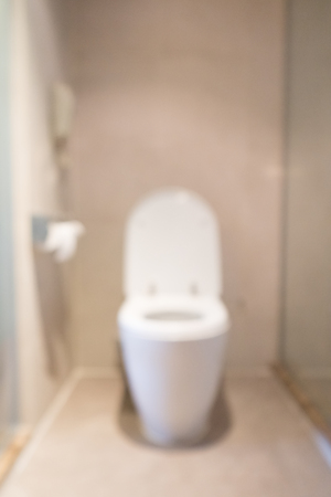 Abstract blur bathroom and toilet interior for backgroundの写真素材