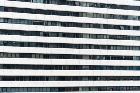 Office building with window pattern textures for backgroundの写真素材