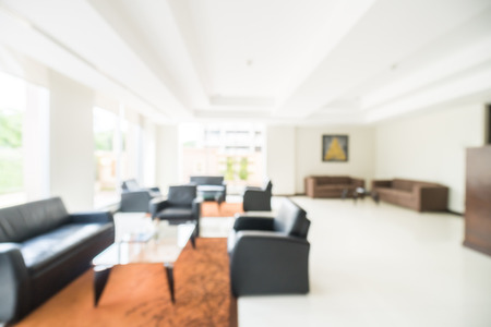 Abstract blur hotel lobby interior for backgroundのeditorial素材