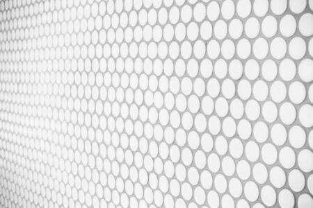 White tiles wall for textures and background