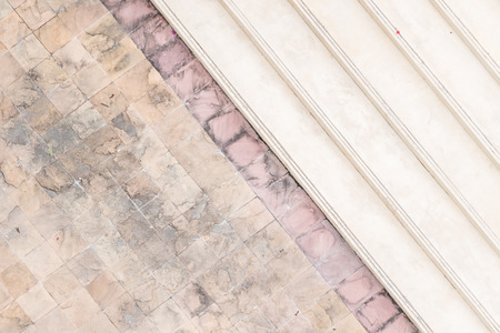 Concrete stair pattern for backgroundの写真素材