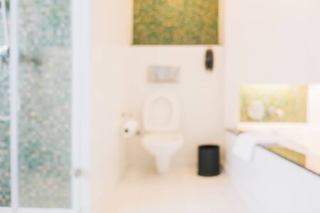 Abstract blur bathroom interior for backgroundの写真素材