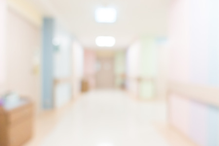 Abstract blur hospital and clinic interior for backgroundの写真素材