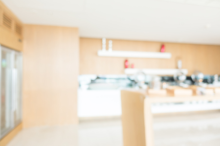 Abstract blur luxury hotel lobby interior for backgroundの写真素材