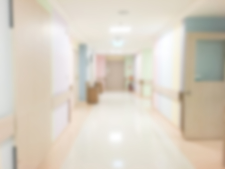 Abstract blur hospital and clinic interior for backgroundの写真素材