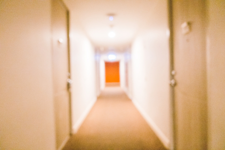 Abstract blur hotel lobby interior for backgroundの写真素材