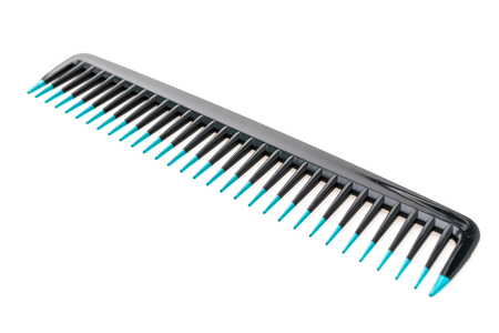 Hairbursh or hair comb isolated on white background