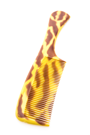 Hairbursh or hair comb isolated on white background