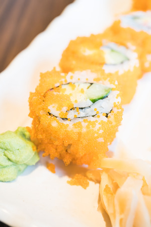 California roll sushi maki - Japanese food styleの写真素材