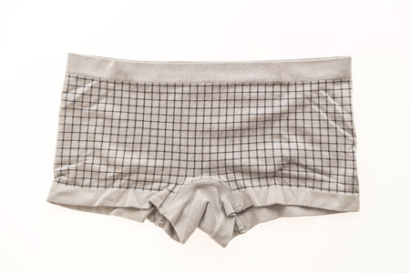Woman underwear for clothing isolated on white backgroundの写真素材