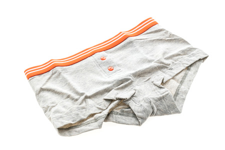 Beautiful Woman underwear for clothing isolated on white backgroundの写真素材