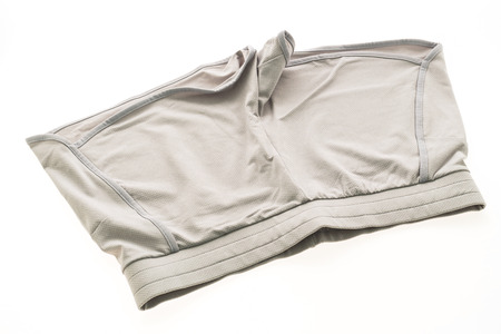 Sport short pants for clothing isolated on white backgroundの写真素材