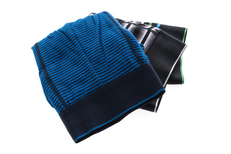 New men underwear or short pant and boxer for clothing isolated on white backgroundの写真素材