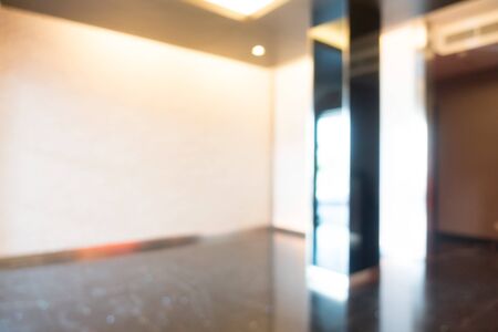 Abstract blur lobby and hotel interior for backgroundの写真素材