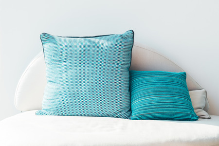 Pillow on sofa decoration interiorの写真素材