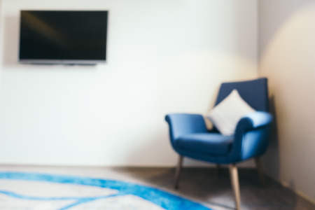 Abstract blur living room interior for backgroundの写真素材