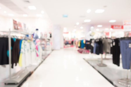 Abstract blur department store with shopping mall interior for backgroundの写真素材